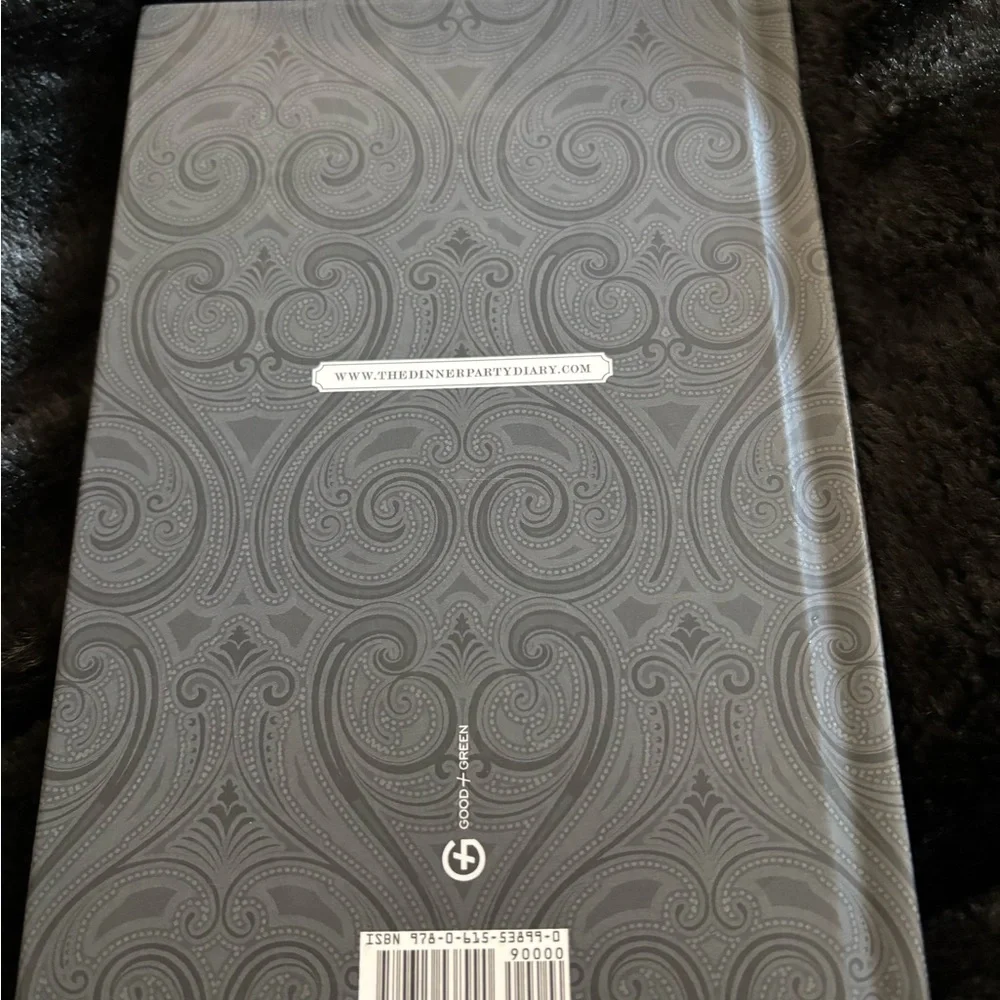 The Dinner Party Diary elegant gray